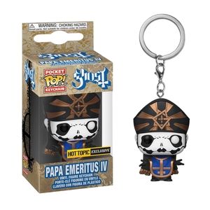 Funko Pop Papa Emeritus IV Keychain Imperfect Box